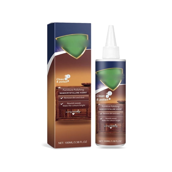 Furniture Cream 100ml Multisurface Wood Cleaner and Polish Furniture Quick Shine Restorer Protector House Cleaning Supplies