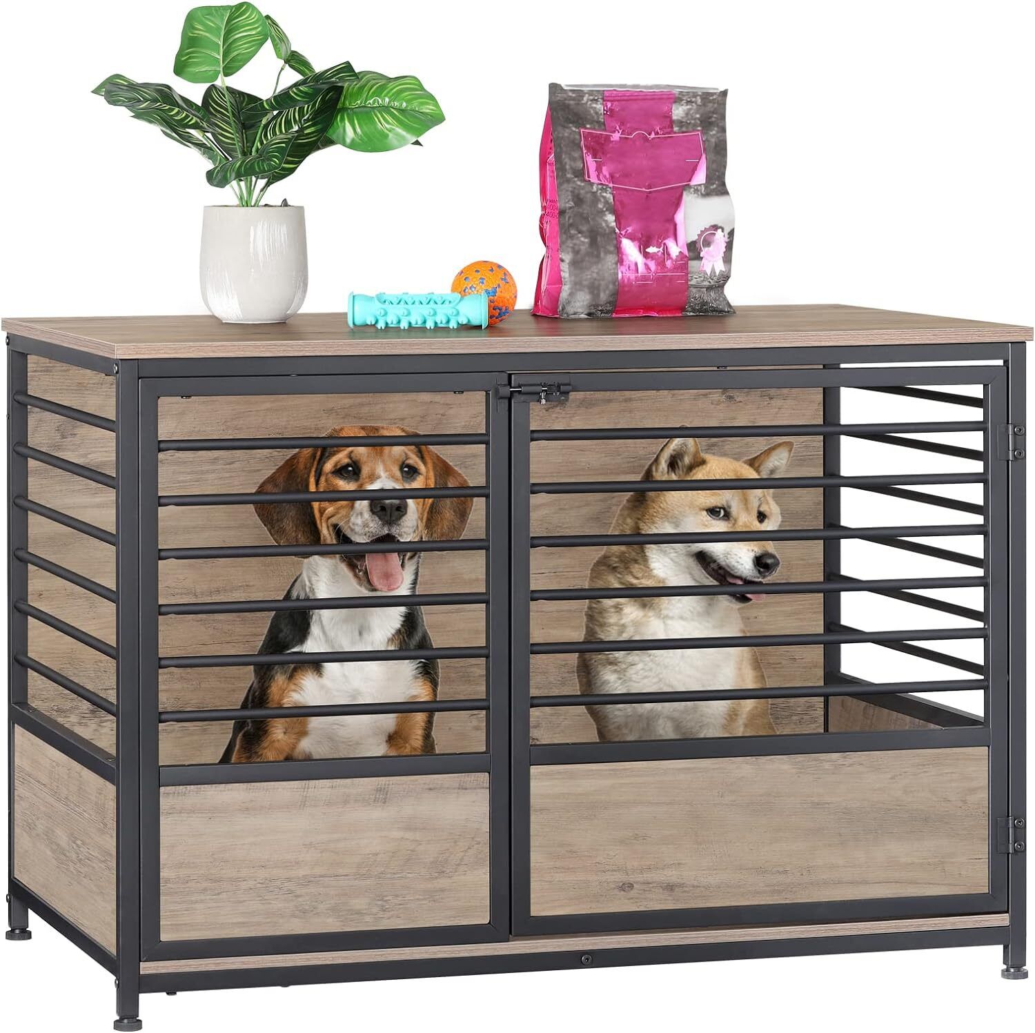 Large Breed Dog Crate For Heavy Use Reference: Furniture Dog Crate Wooden Indoor Dog Kennel Large Breed Heavy