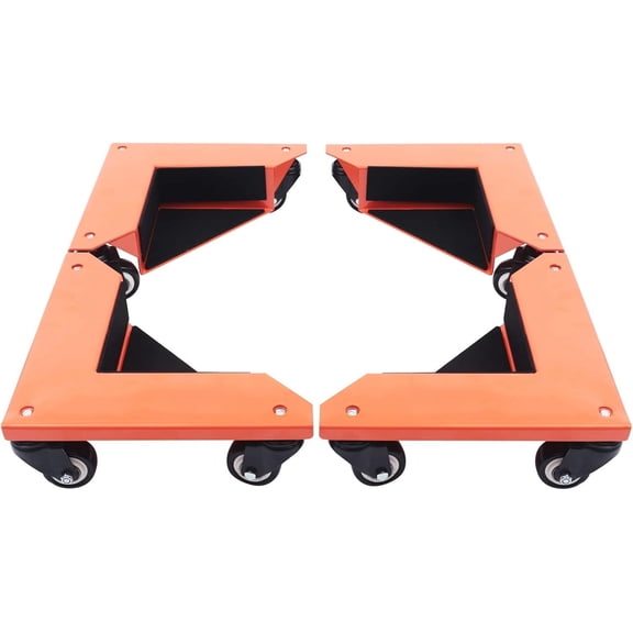Furniture Dolly 1433 LBS Heavy Duty Furniture Movers with 3 Wheels 360 Ratating Desk Cabinet Corner Mover Dolly Furniture Lift Mover Tool for Cabinets, Refrigerators, Desks (Set of 4)