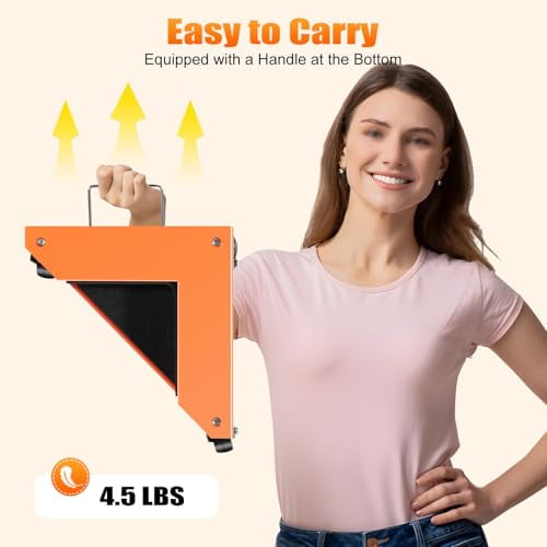 Furniture Dolly 1433 LBS Heavy Duty Furniture Movers with 3 Wheels 360 Ratating Desk Cabinet Corner Mover Dolly Furniture Lift Mover Tool for Cabinets, Refrigerators, Desks (Set of