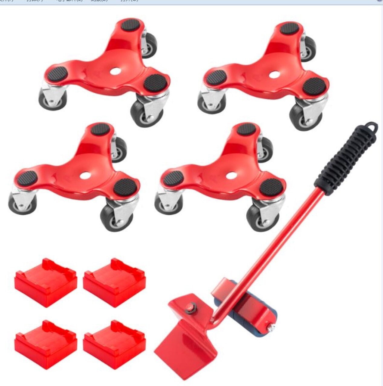 Furniture Dolly Mover and Lifter, 550 Lbs Bearing Capacity Heavy