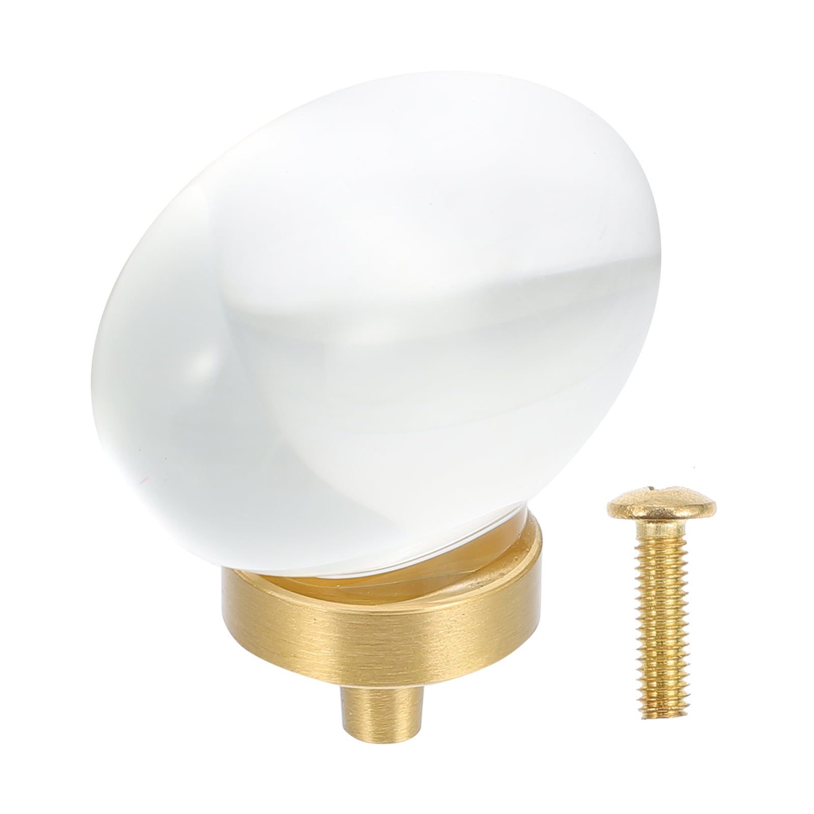 Furniture Door Knob Crystal Balls Handle Single Hole Drawer Pulls