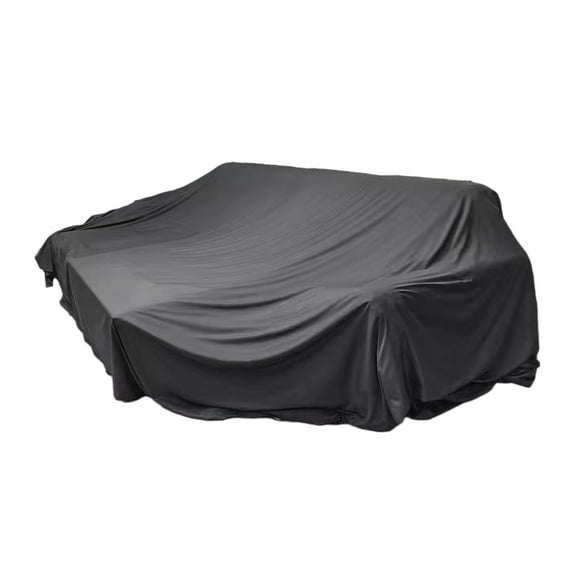 Furniture Dust Cover 78.7x94.4 Inch Stretchable Sofa Refrigerator Protector Renovation Storage Dustproof Cloth Machine Washable Shield(Black)