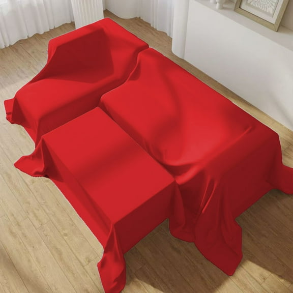 Furniture Dust Covers, Protective Sofa Blanket, Stretchable Dustproof Cloth for Couch Bed Refrigerator, Reusable Lightweight Polyester, 200x240cm, Universal Fit