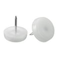 thumbnail image 1 of Furniture Feet Nail, Chair Table Leg Protector Pad 20mm White 60pcs, 1 of 4