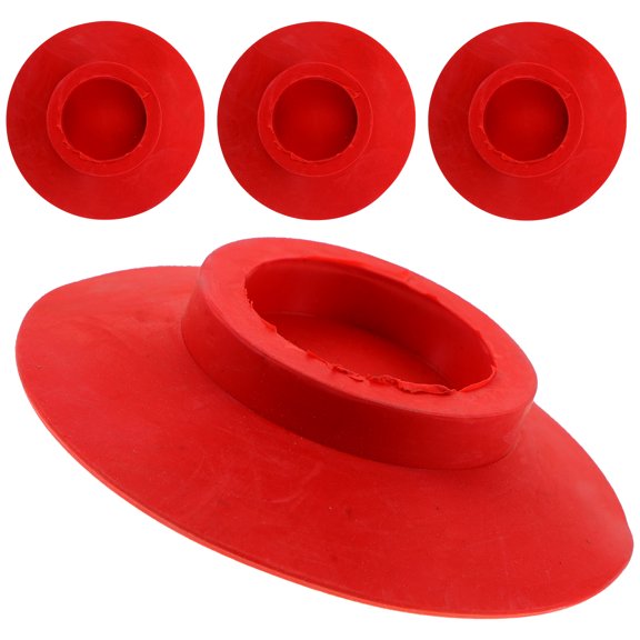 SHOWERORO 4Set Easy Install Orange Antiskid Furniture Pads for Home Sofa Chair Table Use
