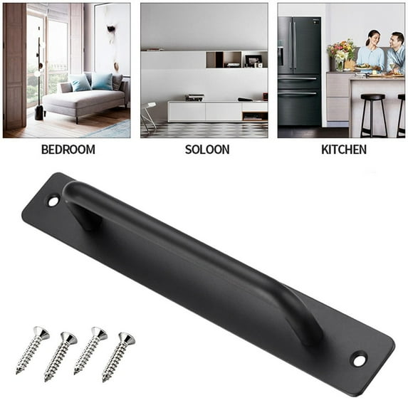 Furniture Handle Door Handle, 200Mm Stainless Steel Punched Door Handle ...