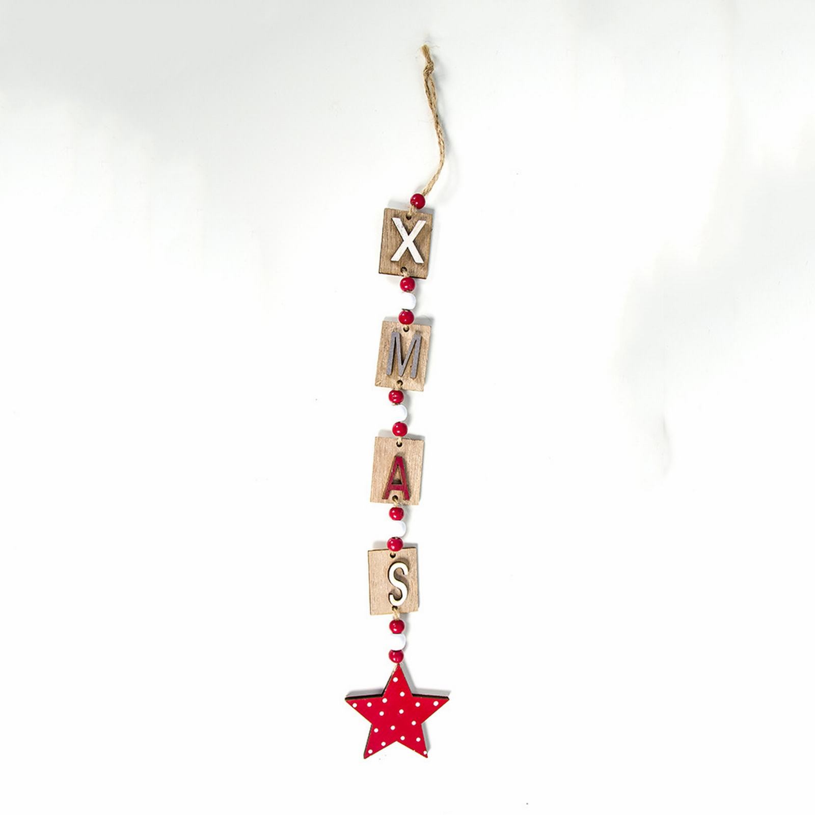 Furniture Hangs Christmas Decorations Colored Christmas XMAS Letters