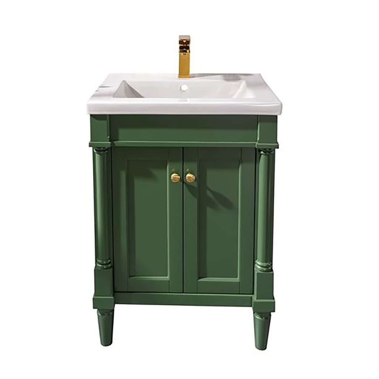 Furniture Home Decorative Bathroom, Washroom, Kitchen 24" Vogue Green Sink Vanity