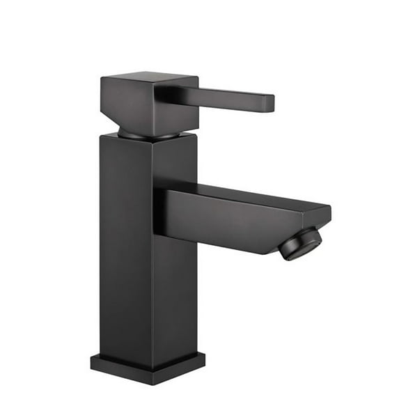 Furniture Indoor Decorative Bathroom, Washroom, Kitchen Upc Faucet With Drain-Oil Rubber Black