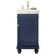 thumbnail image 1 of Furniture Indoor Home Decorative Bathroom, Washroom, Kitchen 18" Blue Sink Vanity, 1 of 7