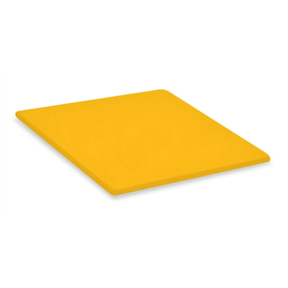 The Furniture King Lazy Susan 28" Square Yellow Vinyl Covered Custom Turntable for Dining Room, Entertaining, RV, Patio, Kitchen, Picnic, BBQ or Food Service