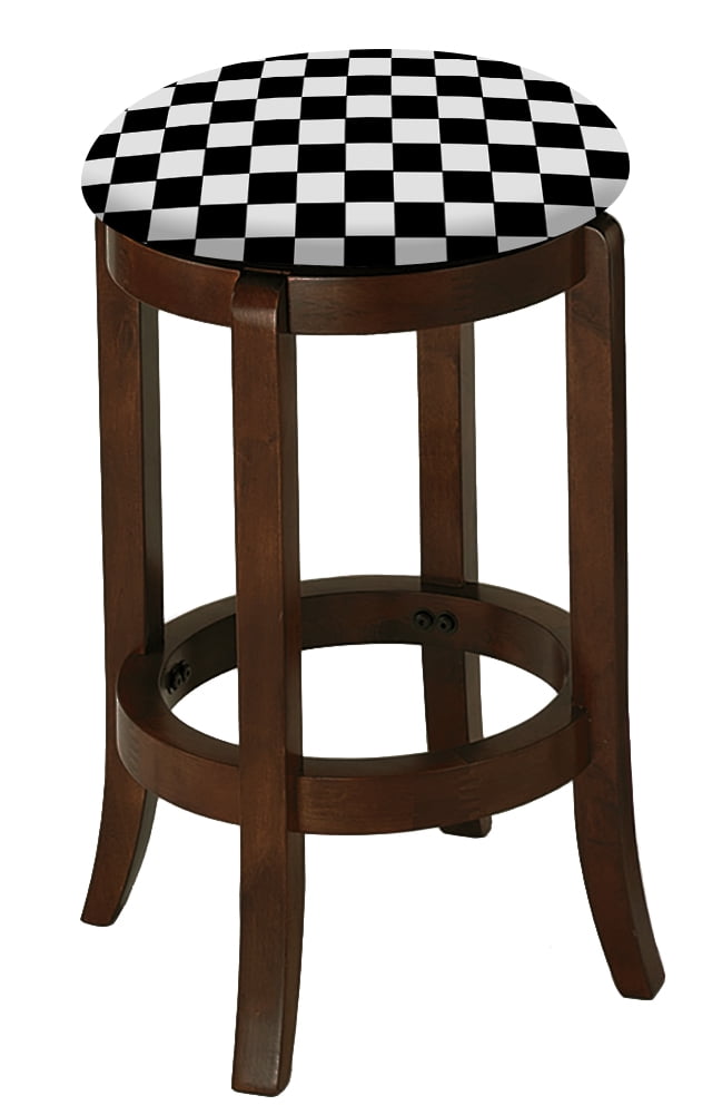 The Furniture King Wood Bar Stool Espresso Finish 29