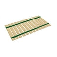 thumbnail image 1 of The Furniture King Wood Bed Slats Full Size Closely Spaced For Specialty Bed Types Custom Width with Green Strapping Bed Frame Support Plank Boards 54.25" Wide, 1 of 1