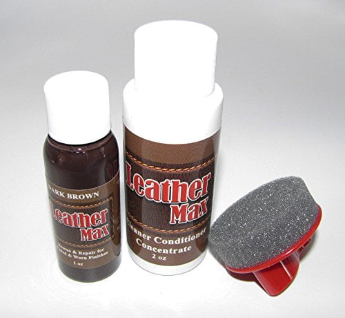 Furniture Leather Max Leather Refinish and Restorer Touch Up Kit/1 Oz ...