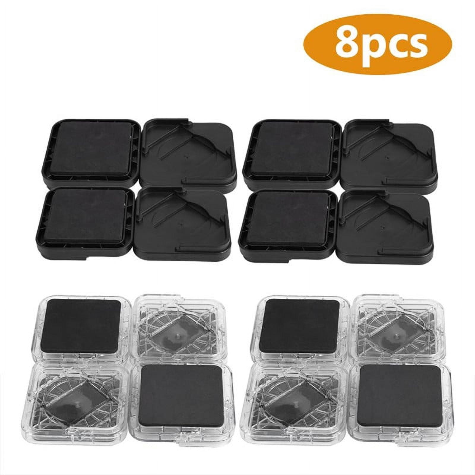 Walmart 8pc Furniture Leg Riser, Adjustable Bed Lifts, Non-slip Plastic ...