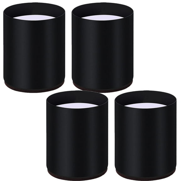 Furniture Legs, 4 Pieces Carbon Steelniture Risers, Self Adhesiveniture Support Feet, Elephant Feet, for Wardrobe Sofa Chair Table Bed/Black/6*5cm