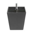 thumbnail image 1 of Furniture Legs Ecohintz 3-Inch Square Furniture Legs for Sofa & Chair - Adjustable Replacement Feet with Screws, Home Décor & Height Boost, Sofa Risers, Black, 1 of 2