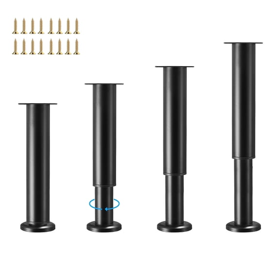 Iron Furniture Legs Replacement Oblique Support Table Feet Home Metal ...