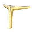 thumbnail image 1 of Furniture Legs, Replacement Sofa Feet with Non-Slip Rubber, Modern Style for Cabinet, Chair, and Ottoman (1Pcs) Gold1, 1 of 8