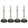 thumbnail image 1 of Furniture Levelers, 4 Pack M8x100x50mm Nylon Universal Leveling Feet, Adjustable Swivel Table Feet for Furniture, 1 of 5