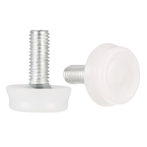 Furniture Levelers, 9mm to 19mm Adjustable Height M8 x 20mm Threaded, 4Pcs