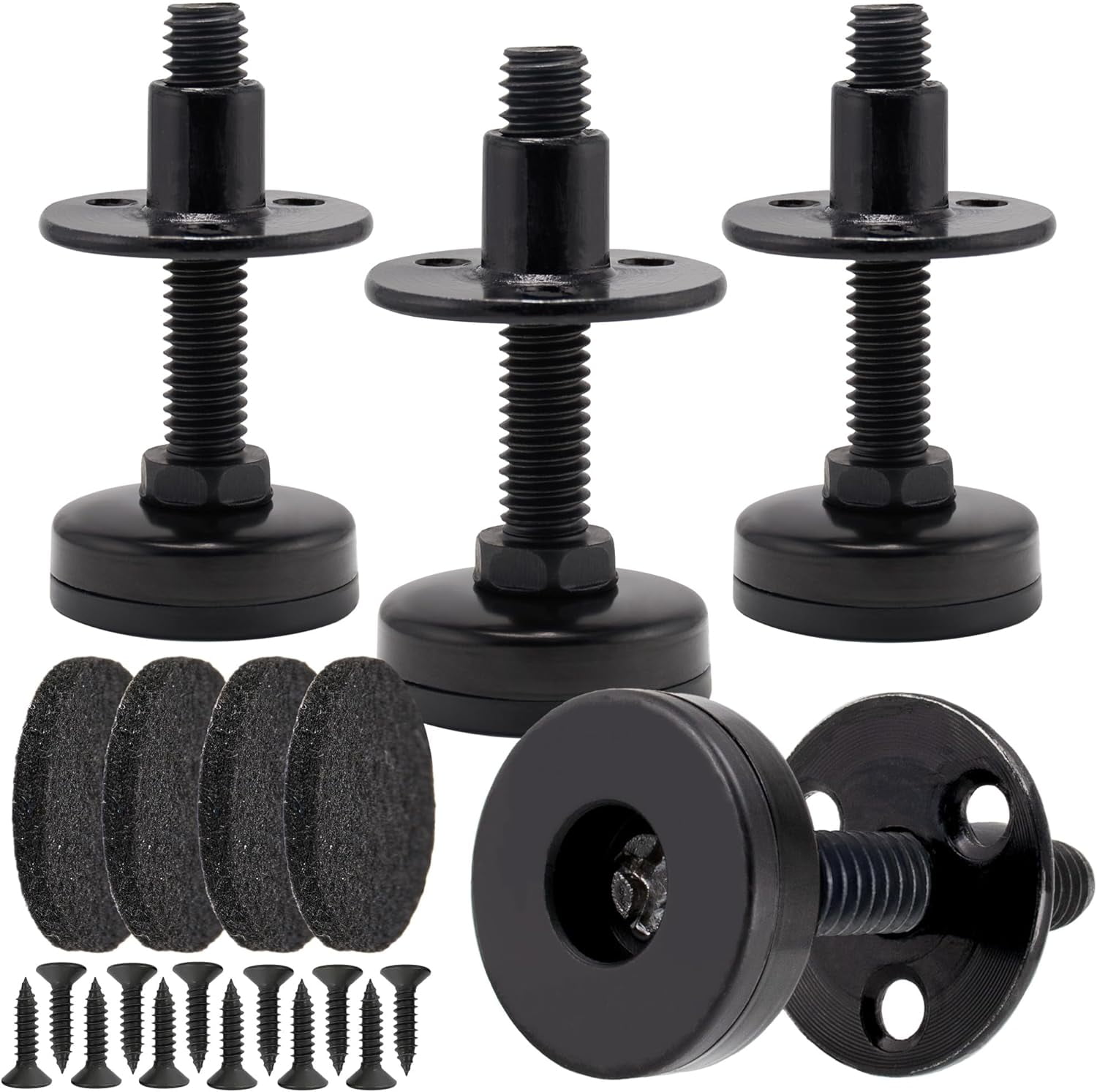 Furniture Leveling Feet Heavy Duty, Adjustable Furniture Feet Levelers ...