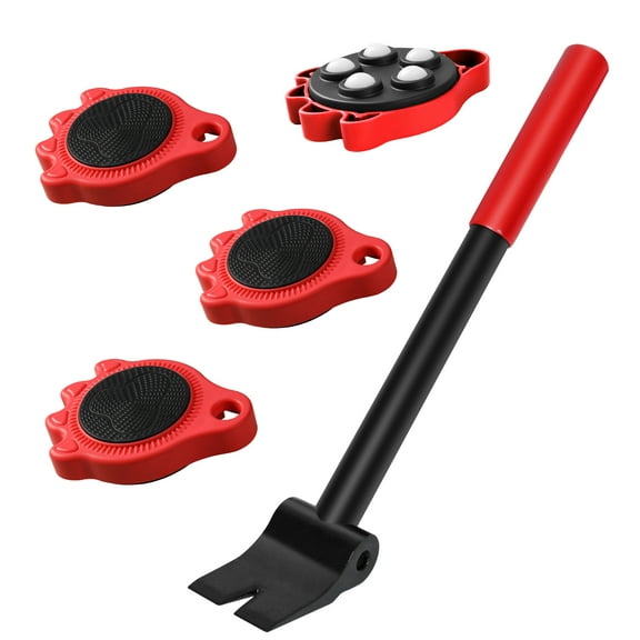 Furniture Lift Mover Tool Set - Furniture Movers Can Withstand Up to 800 Ibs, 360°Sliding Function, Furniture Lifter Have Self-Adjusting Bases, Heavy Item Furniture Moving Tool Without Falling