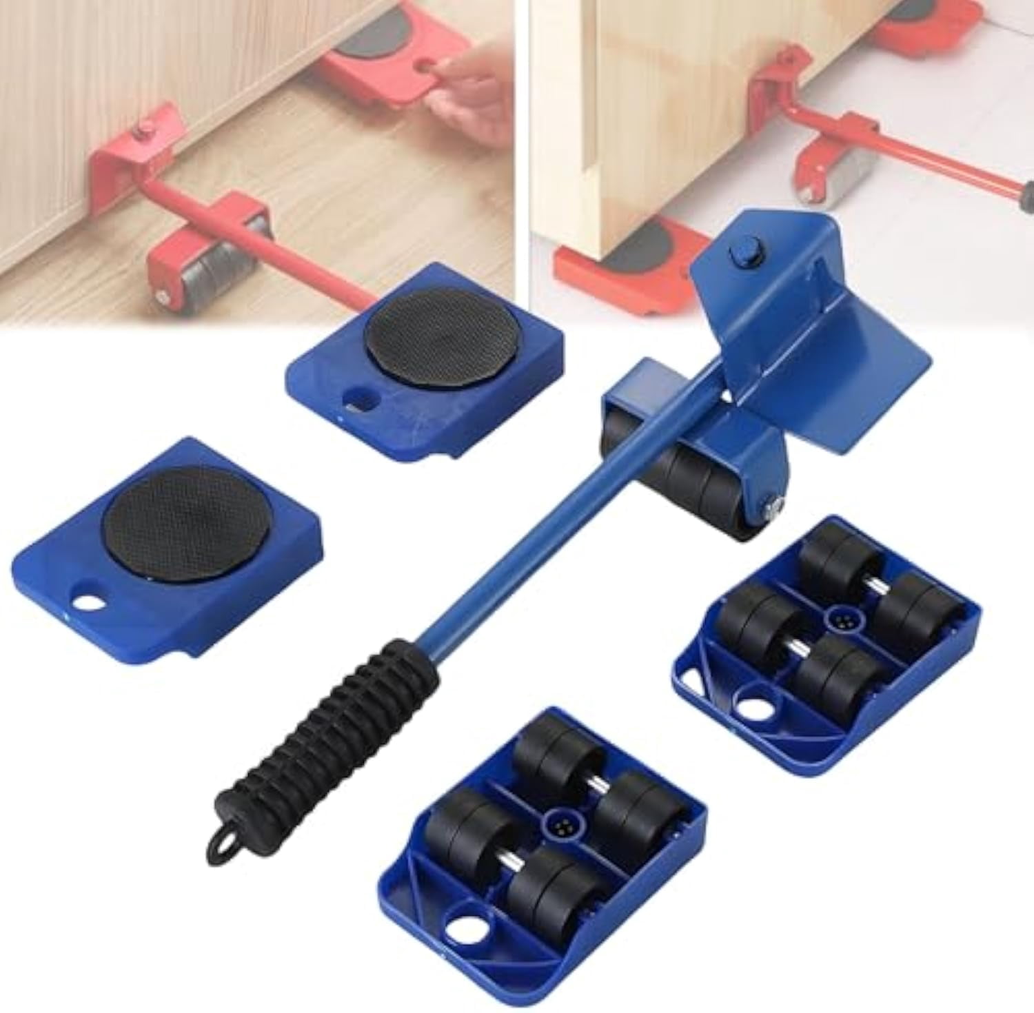Furniture Mover, Furniture Movers with 4 Wheels and Lifter, Moving ...