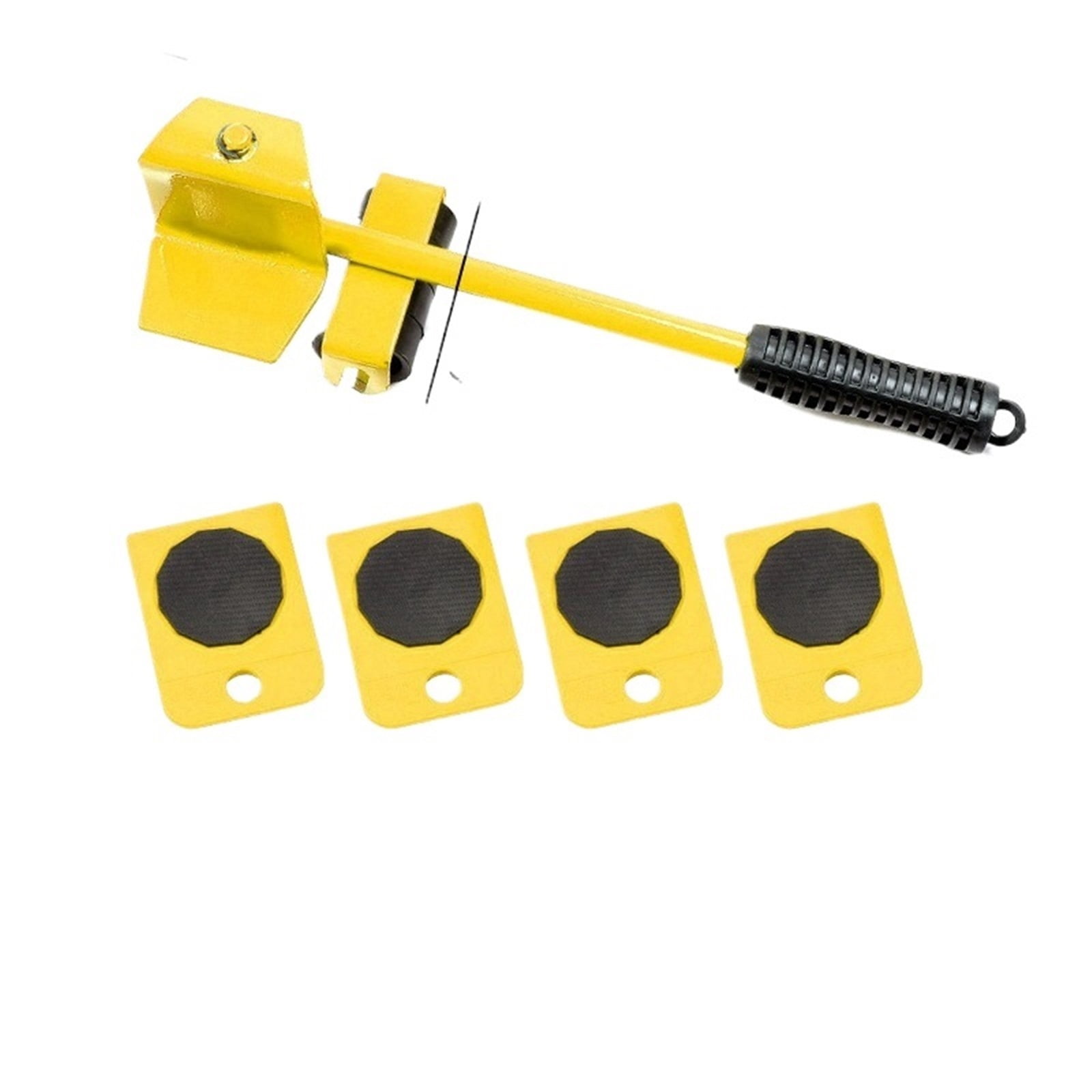 Furniture Mover Tool Set Heavy Stuffs Moving Roller With Bar Furniture Mover Lifter With Wheels Professional Moving Tools ,Reliable