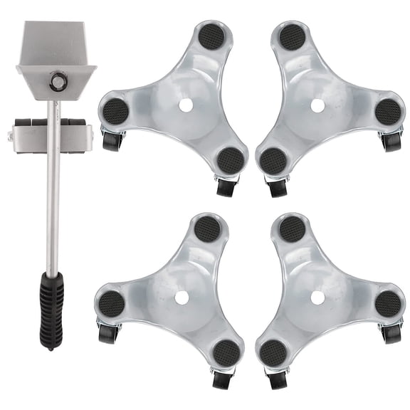 Furniture Movers Lifter Shifter 360° Rotation Wheels Mover Furniture Transport Hand Tool Set Easy Moving of Couches Sofas Refrigerators and Heavy Objects,400KG Capacity