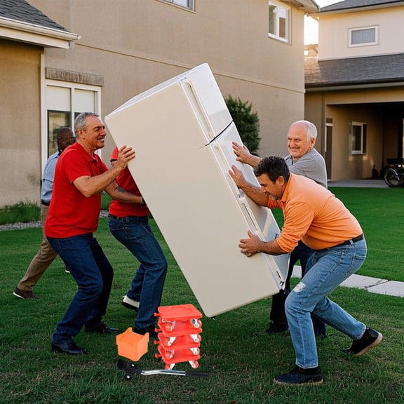 Furniture Movers with Wheels 360° Rotation,Heavy Duty Furniture Lift Mover Tool Set,Furniture Dolly for Easy Moving Appliances,Sofa,Tables,Refrigerators,Cabinet,Load 1100 LBS