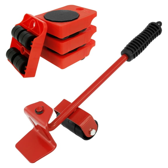 Furniture Movers with Wheels Safe Versatile Furniture Lift Mover Tool Set Adjustable Heavy Furniture Moving Sliders Effort Saving Furniture Lifter and Sliders Kit for Cabinet