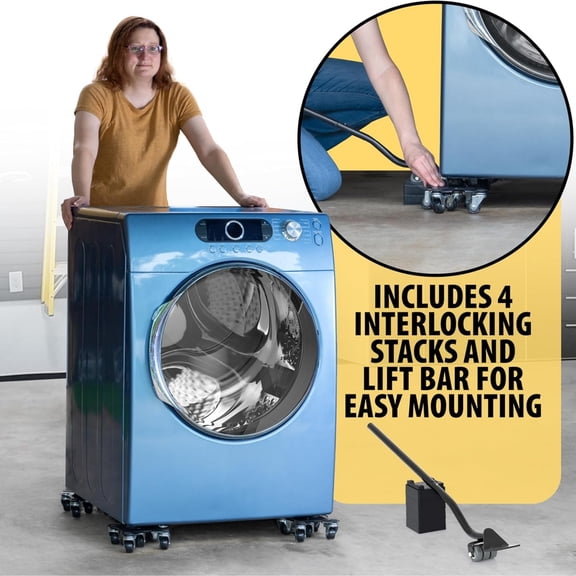 Furniture Movers with Wheels - Set of 4 Heavy Duty Furniture Lifter Tool with 2000 lbs Load Capacity, Easy Sliders Dolly for Moving Appliances, Sofa, Cabinet, and Piano etc (6.36.3IN)