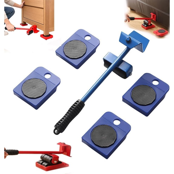 Furniture Movers with Wheels, Furniture Moving Roller Dollies for Sofas, Cabinets and Tables, Rolling Moving Tools for Home and Office