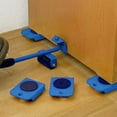 thumbnail image 1 of Furniture Moving Tool Set with Lever and 4 Sliders for Heavy Items, Home Relocation and Appliance Moving, Dolly Alternative with Non-Slip Pads, Easy Glide Floor Protection Moving Equipment, 1 of 3