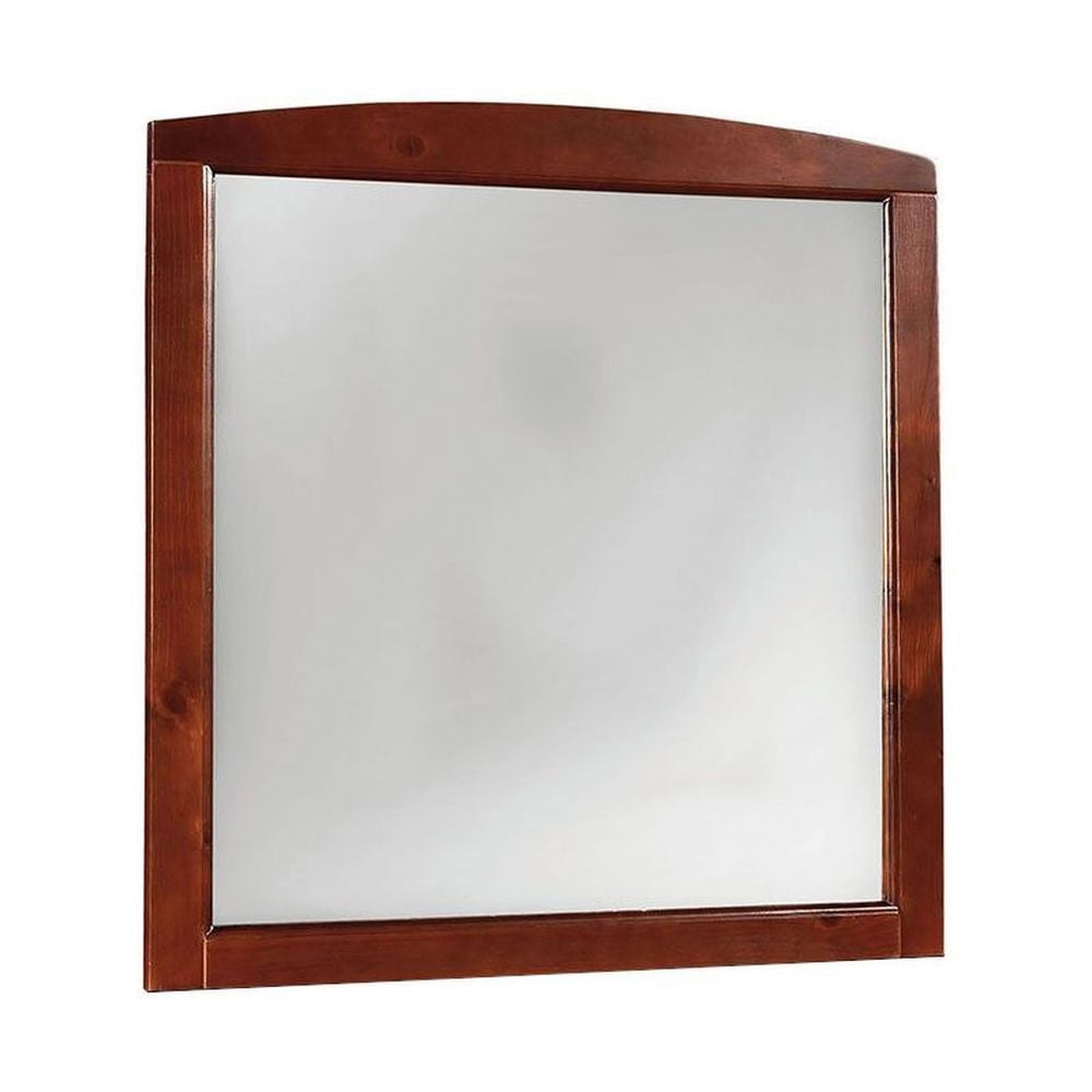 Furniture Of America  Omnus Cherry Dresser Mirror