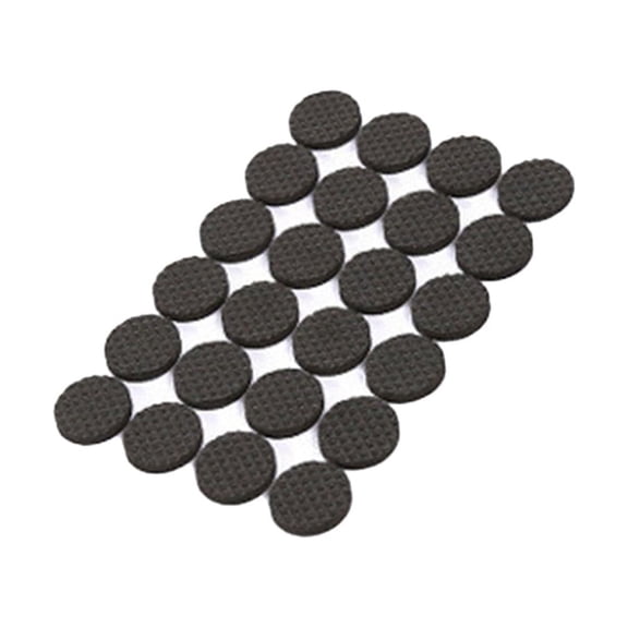 CHICHUMID 4pcs Non Skid Furniture Pads Black Furniture Gripping for Indoor Use