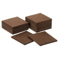 thumbnail image 1 of Uxcell Furniture Pads, 16Pcs 3" Square Self Adhesive Felt Furniture Pads, Floor Protectors for Furniture Feet Chairs Legs Hardwood Floors (Brown), 1 of 6