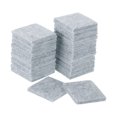 thumbnail image 1 of Furniture Pads, 24Pcs 1.5" - Square Self Adhesive Felt Furniture Pads, Floor Protectors for Furniture Feet Chairs Legs Hardwood Floors (Gray), 1 of 6