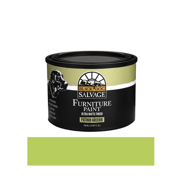 Gallery Detail: Furniture Paint Lime Green Patinio Greenio Matte Water Based Low