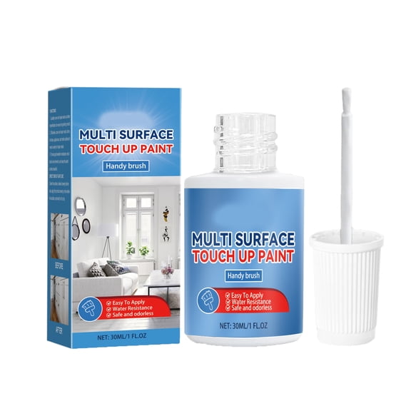 Furniture Paint | Multi Surface Touch Up Paint for Wood Paint for Furniture, Interior Wall Paint and Kitchen Cabinet Paint, Non Toxic Paint with Built in Small Paint Brush