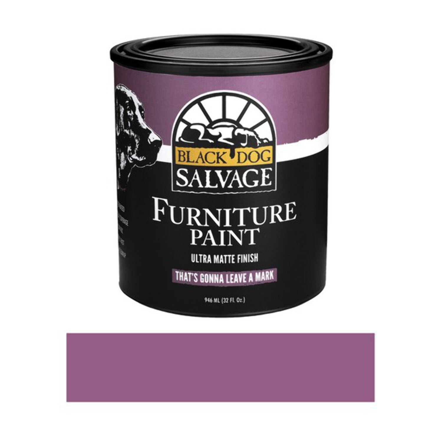 Furniture Paint, Purple Gonna Leave A Mark, Matte, Water Based, Low VOC