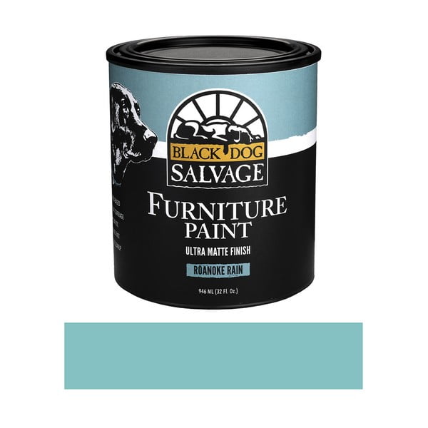 Furniture Paint, Robin's Egg Blue "Roanoke Rain", Water Based, Low VOC