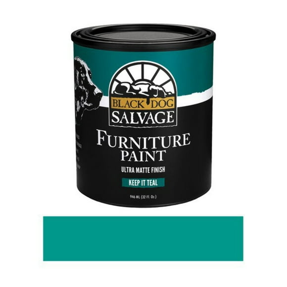 Furniture Paint, Teal, Keep it Teal, Matte, Water Based, Low VOC