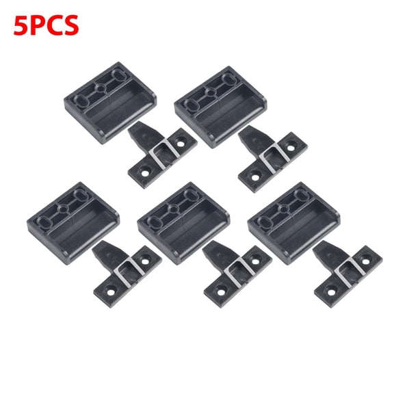 Furniture Panel Connection Bracket Push in Clip Roman Column Buckle 5/10pcs