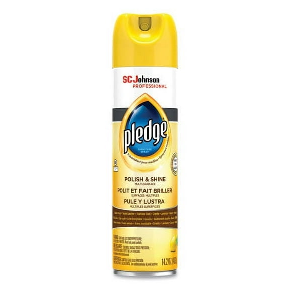 Furniture Polish, Lemon, 14.2 Oz Aerosol Spray | Bundle of 2 Each