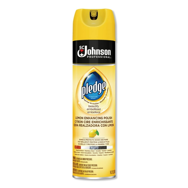 Furniture Polish, Lemon, 14.2 oz Aerosol Spray Furniture Polish, Lemon, 14.2 oz Aerosol Spray
