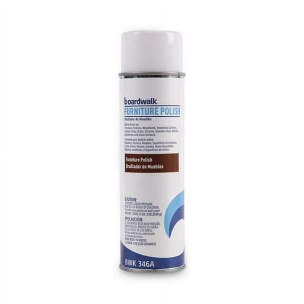Furniture Polish, Lemon, 19 oz Aerosol Spray Furniture Polish, Lemon, 19 oz Aerosol Spray
