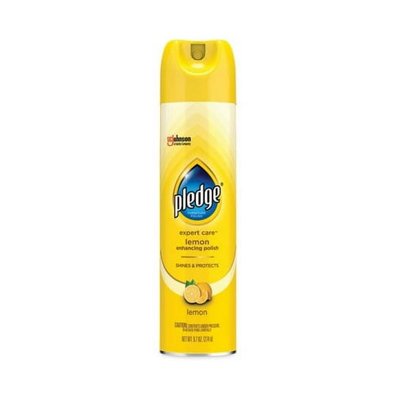 Furniture Polish, Lemon, 9.7 Oz Aerosol Spray, 6/carton | Bundle of 2 Cartons